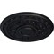 Ekena Millwork Tellson Ceiling Medallion (Fits Canopies up to 6 3/4"), Hand-Painted Steel Gray, 30 5/8"OD x 2 1/2"P CM30TESGS - alternate 4